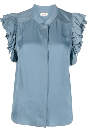 Zadig & Voltaire Blouse à manches volantées