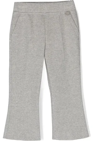 MONNALISA Pantalon évasé à motif pied-de-poule