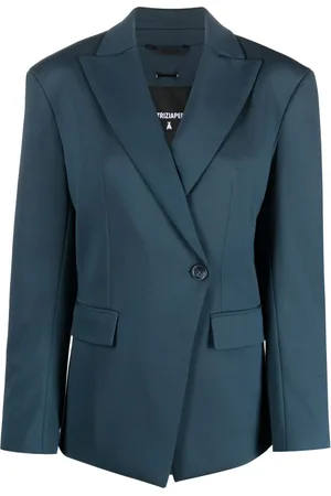 Patrizia Pepe Blazer croisé à revers crantés