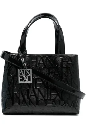 Armani Exchange Sac à main à logo embossé