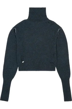 Maison Margiela Pull à effet usé