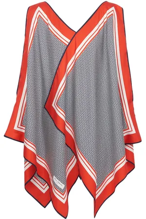 Balmain Robe en soie à motif monogrammé