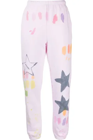 Collina Strada Pantalon de jogging en coton à motif d
