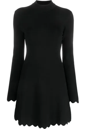 Twin-Set Robe courte à col montant