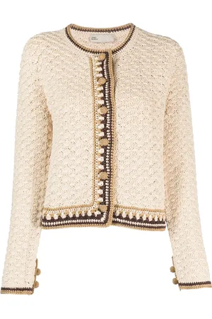 Tory Burch Cardigan boutonné à col rond