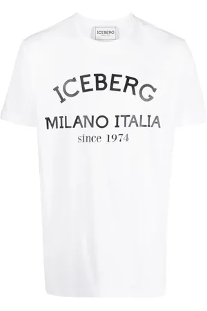 Iceberg T-shirt en coton à logo imprimé