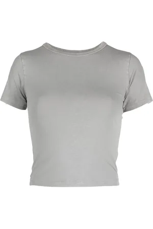 Entire Studios T-shirt crop à encolure ronde