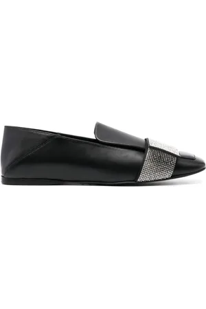 Sergio Rossi Ballerines à ornements en cristal