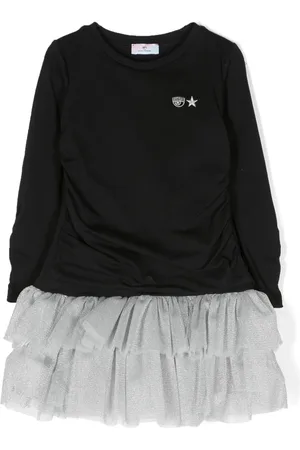 Chiara Ferragni Robe façon tutu à logo brodé