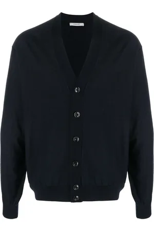 LEMAIRE Cardigan en laine mélangée à col v