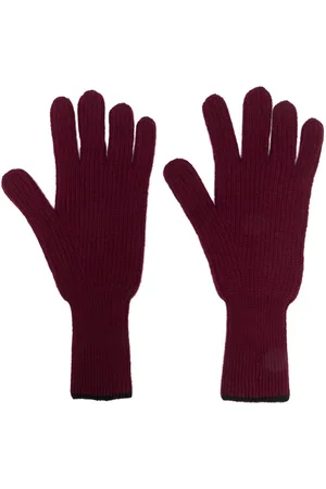Barrie Gants en maille intarsia