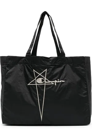 Rick Owens X Champion sac cabas à logo brodé