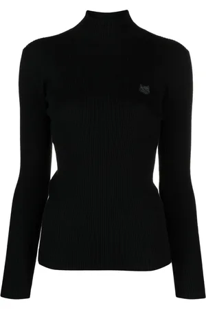 Maison Kitsuné Pull à col montant
