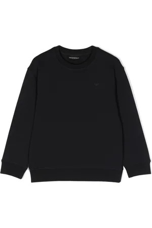 Emporio Armani Sweat en jersey à col ras de cou