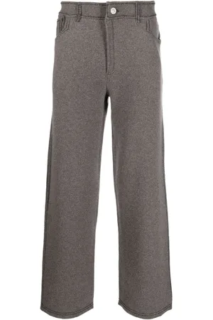 Barrie Pantalon effet jean à coutures contrastantes