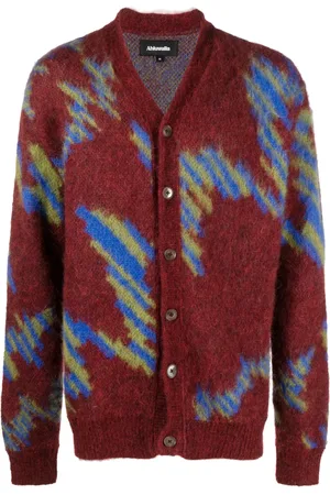 Ahluwalia Cardigan Ongoye en maille intarsia