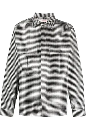 Fursac Chemise en coton à carreaux