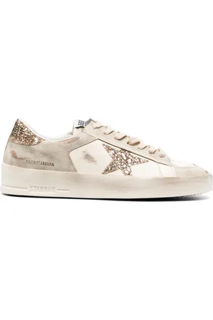Golden Goose Baskets lacées à patch étoile