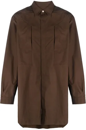 Rick Owens Chemise oversize à col italien