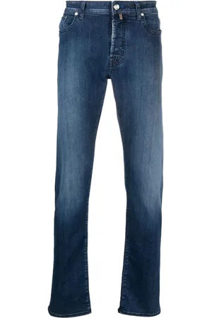 Jacob Cohen Jean droit à taille mi-haute