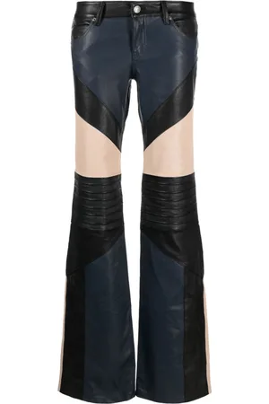 Zadig & Voltaire Pantalon évasé Paulin à empiècements
