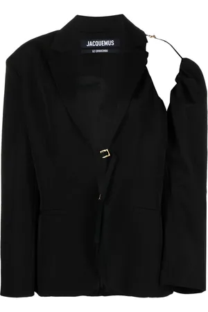 Jacquemus Blazer Galliga en laine vierge à découpes