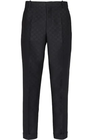 Balmain Pantalon de costume à coupe droite