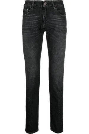 PT Torino Jean skinny à patch logo