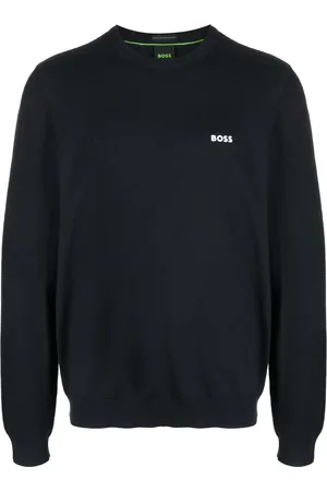 HUGO BOSS Pull à patch logo