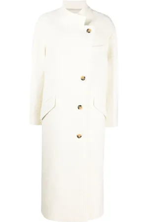 Marant Etoile Manteau Sabine à simple boutonnage