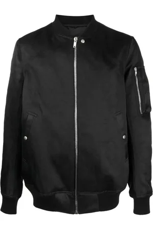 Rick Owens Veste bomber à fini satiné