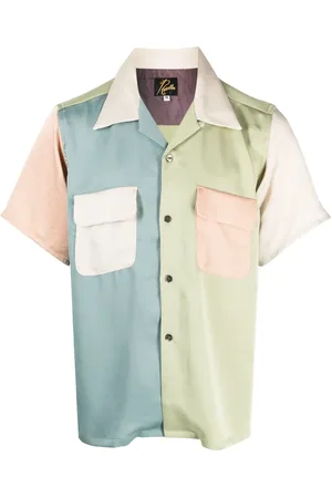 Pins & Needles Chemise en satin à design colour block
