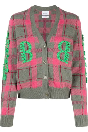 Barrie Cardigan à motif tartan
