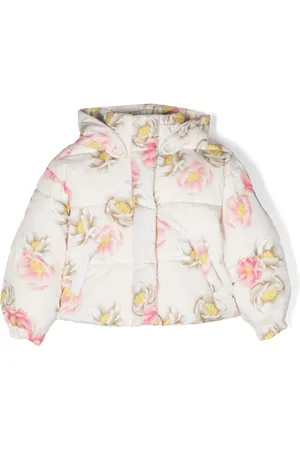 MONNALISA Veste matelassée à fleurs