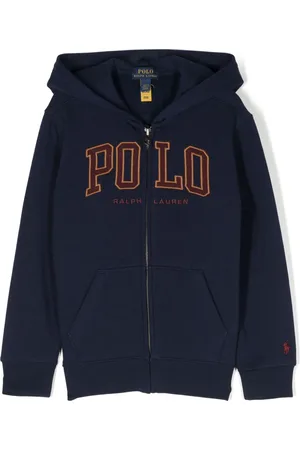 Ralph Lauren Hoodie en coton à logo brodé