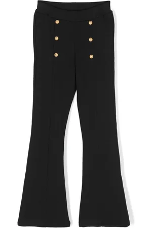 Balmain Pantalon ample à boutons décoratifs