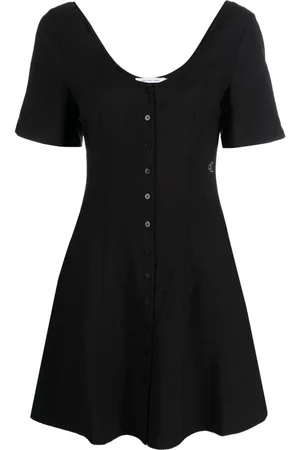 Calvin Klein Robe courte à coupe évasée