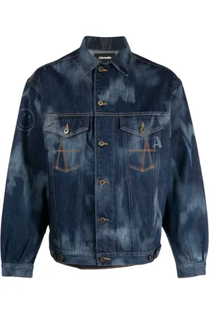 Ahluwalia Veste en jean Signature Joy à motif tie-dye