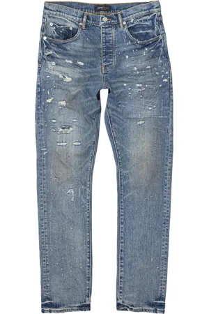Purple Brand Jean P005 Vintage Laser à coupe droite