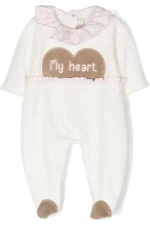 LA STUPENDERIA Pyjama à slogan brodé