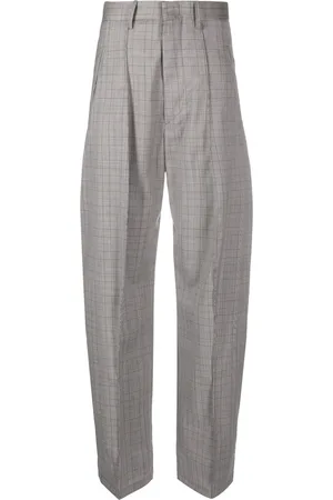 Isabel Marant Pantalon de jogging fuselé Sopiavea à carreaux