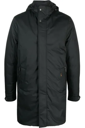 MOORER Parka zippée à capuche