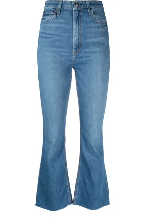 RAG&BONE Jean évasé Casey à coupe courte