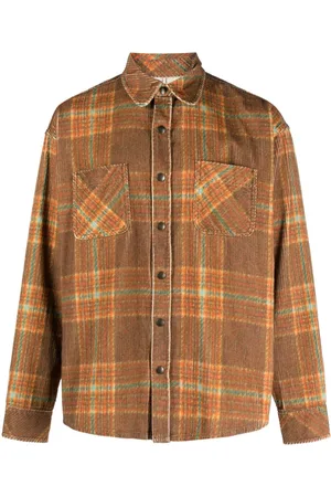 ERL Chemise en coton à carreaux