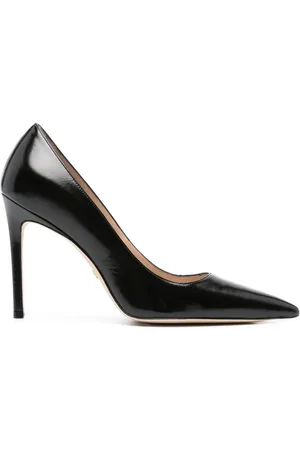 Stuart Weitzman Escarpins en cuir à bout pointu 100 mm