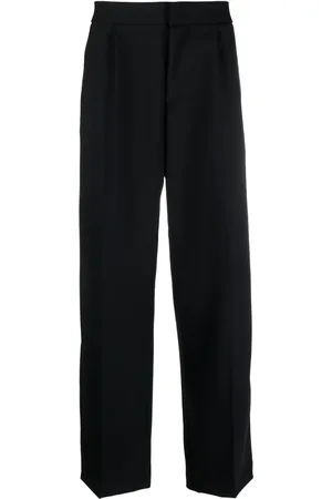 BONSAI Pantalon droit à plis marqués