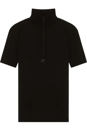 Courrèges T-shirt à logo appliqué