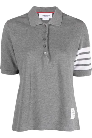 Thom Browne Polo à 4 bandes signature