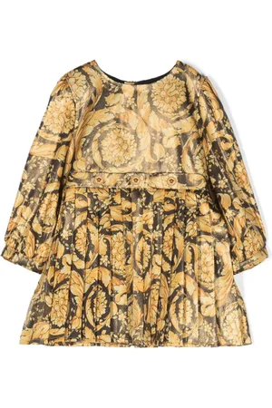 VERSACE Robe mi-longue à imprimé Barocco
