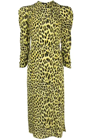 Zadig & Voltaire Robe mi-longue Racyl à imprimé léopard